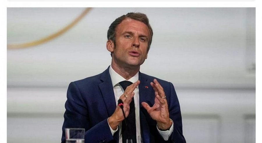 Fransa Cumhurbaskani Emmanuel Macron