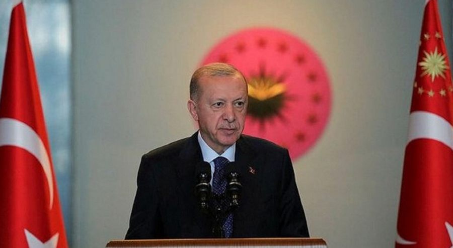 Kabine toplantisi sonrasinda Cumhurbaskani Erdogan