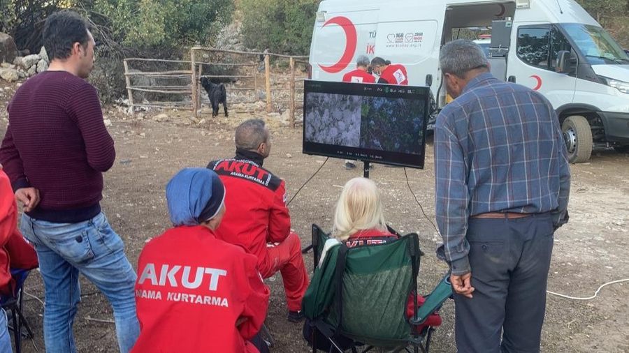 Kayip Müslüme için termal kameralar devrede