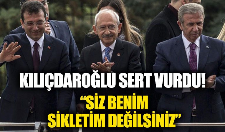 Kemal Kiliçdaroglu: Belediye Baskanlari kendi aralarinda yarisiyor