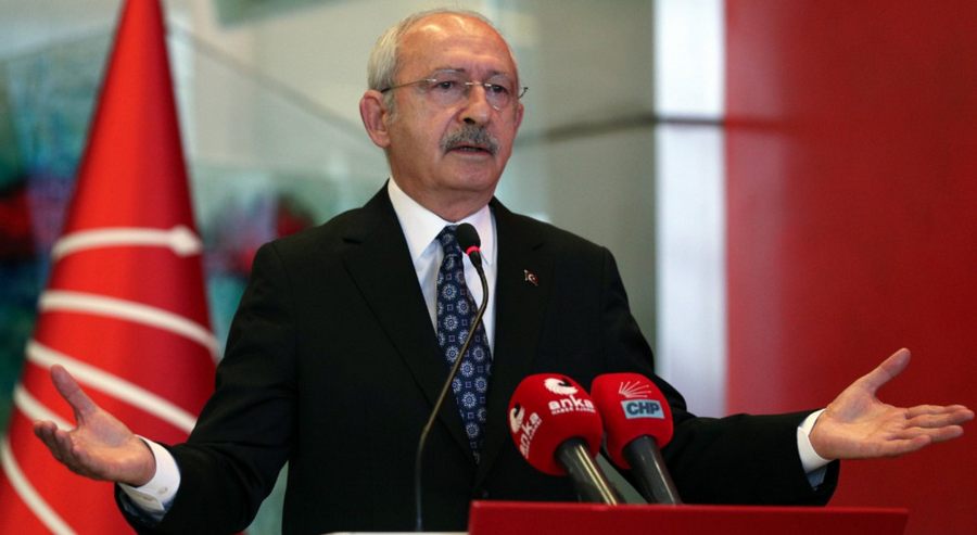 Kiliçdaroglu, Cumhurbaskani Erdogan