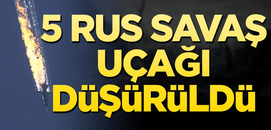 Rus savas uçagi düsürüldü