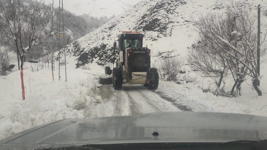 Tunceli’de 20 köy yolu ulasima kapandi