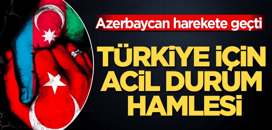 Türkiye için acil durum hamlesi